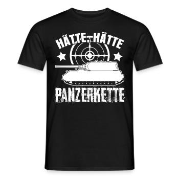 Panzergrenadier Feldjäger Panzer Soldat - Men's T-Shirt - black - Front - AI Model Male 178 light (178cm)