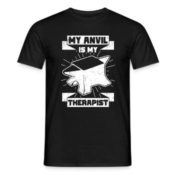 Handwerker Sprüche - Männer T-Shirt - Schwarz - Vorne - AI Model Male 178 light (178cm)