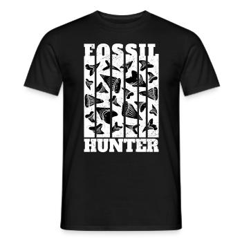Paläontologie Paläontologe Fossil Hunter - Männer T-Shirt - Schwarz - Vorne - AI Model Male 178 light (178cm)
