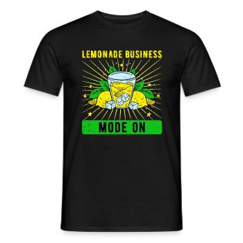 Lemonade Seller Lemonade Lemonade Stand - Men's T-Shirt - black - Front - AI Model Male 178 light (178cm)