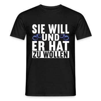 Junggesellenabschied Junggeselle Polterabend - Männer T-Shirt - Schwarz - Vorne - AI Model Male 178 light (178cm)