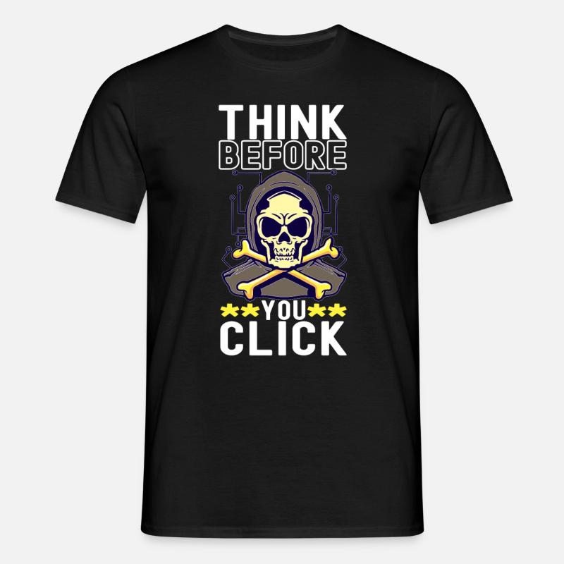 Programmierer Cyber Security - Männer T-Shirt - Schwarz