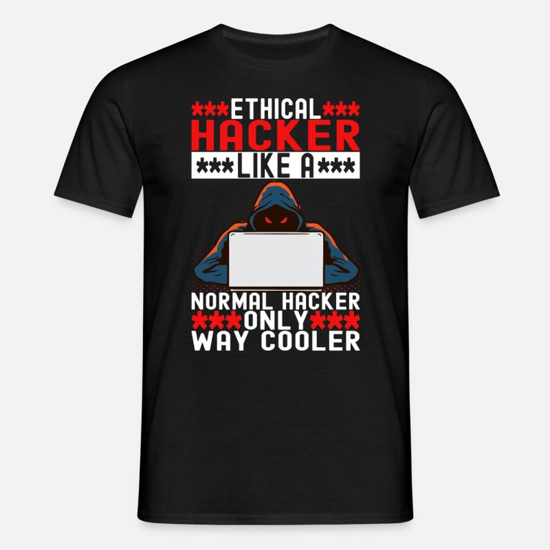 Programmer Cyber Security - Men's T-Shirt - black