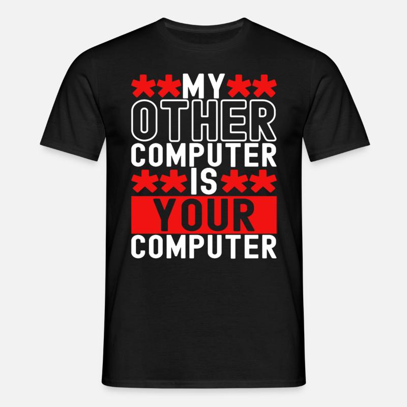 Programmer Cyber Security - Men's T-Shirt - black