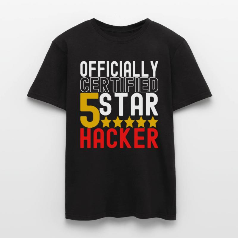 Programmierer Cyber Security Männer T-Shirt