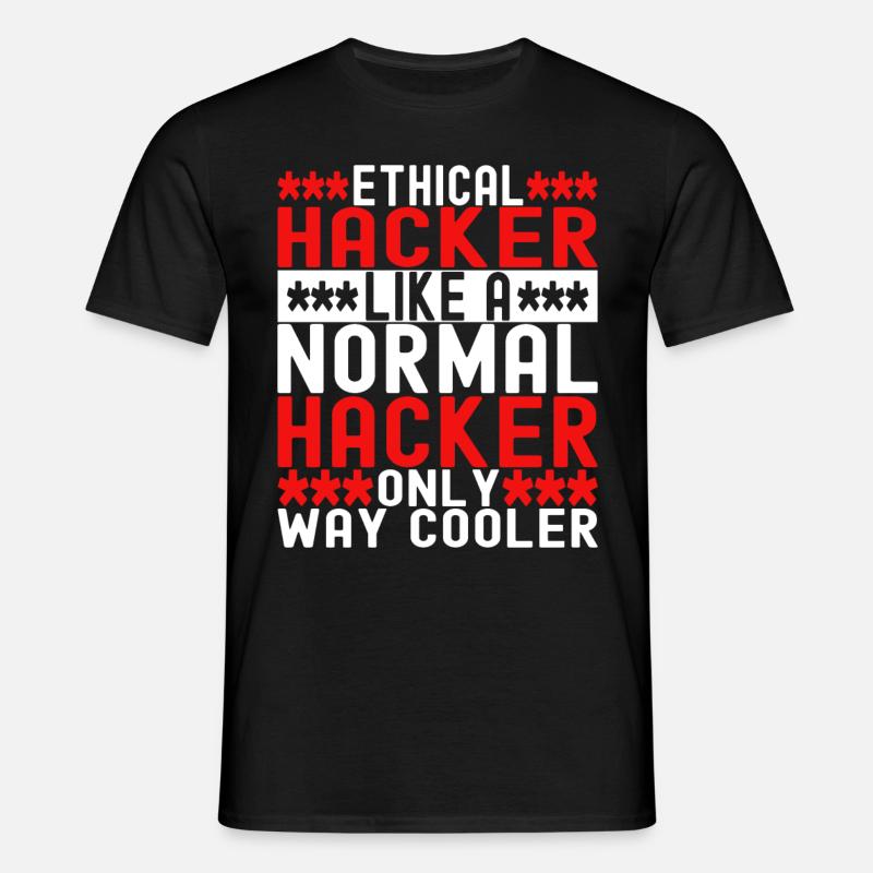 Programmer Cyber Security - Men's T-Shirt - black