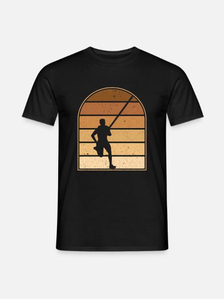 Pole vaulter - Men's T-Shirt - black