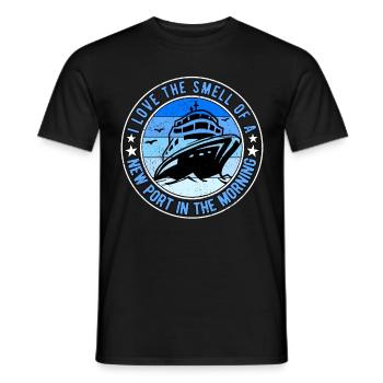 Croisière Croisière Croisière Cruiser - T-shirt homme - noir - Devant - AI Model Male 178 light (178cm)