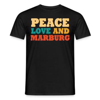 Marburger Marbourg - T-shirt homme - noir - Devant - AI Model Male 178 light (178cm)