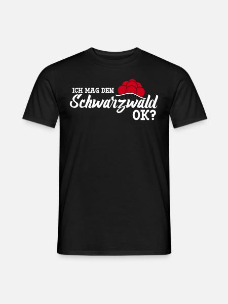 Schwarzwald Bollenhut - Männer T-Shirt - Schwarz