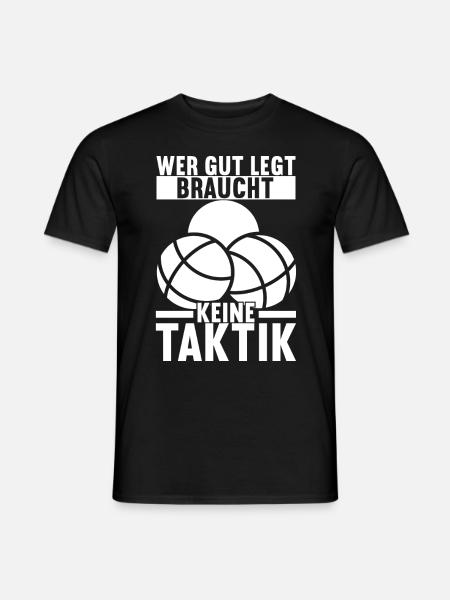 Boule Boulespieler - Männer T-Shirt - Schwarz