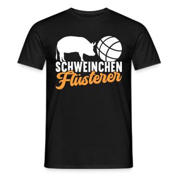 Boule Boulespieler - Männer T-Shirt - Schwarz - Vorne - AI Model Male 178 light (178cm)