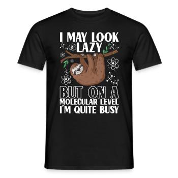 Chimiste chimiste - T-shirt homme - noir - Devant - AI Model Male 178 light (178cm)