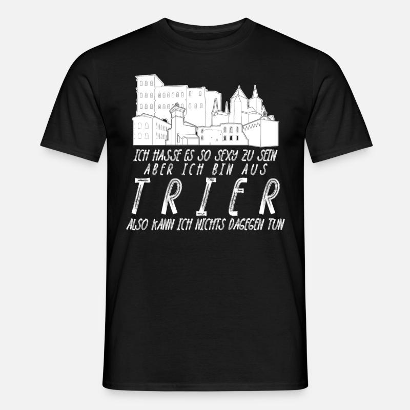 Trierer Spruch Trier - Männer T-Shirt - Schwarz