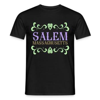 Salem Massachusetts Ouija Love - T-shirt homme - noir - Devant - AI Model Male 178 light (178cm)