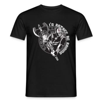 Viking Nordic - T-shirt homme - noir - Devant - AI Model Male 178 light (178cm)