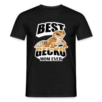 Gecko - T-shirt homme - noir - Devant - AI Model Male 178 light (178cm)