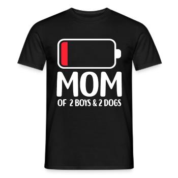 Canine - T-shirt homme - noir - Devant - AI Model Male 178 light (178cm)