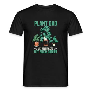 Hobby gardener | Plant Lovers Plant Gift - Men's T-Shirt - black - Front - AI Model Male 178 light (178cm)