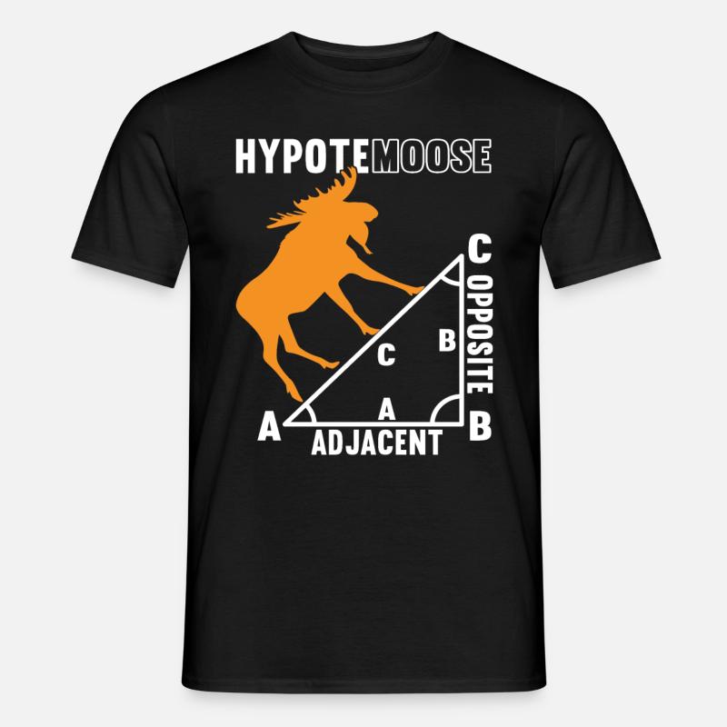Mathe Mathelehrer - Männer T-Shirt - Schwarz