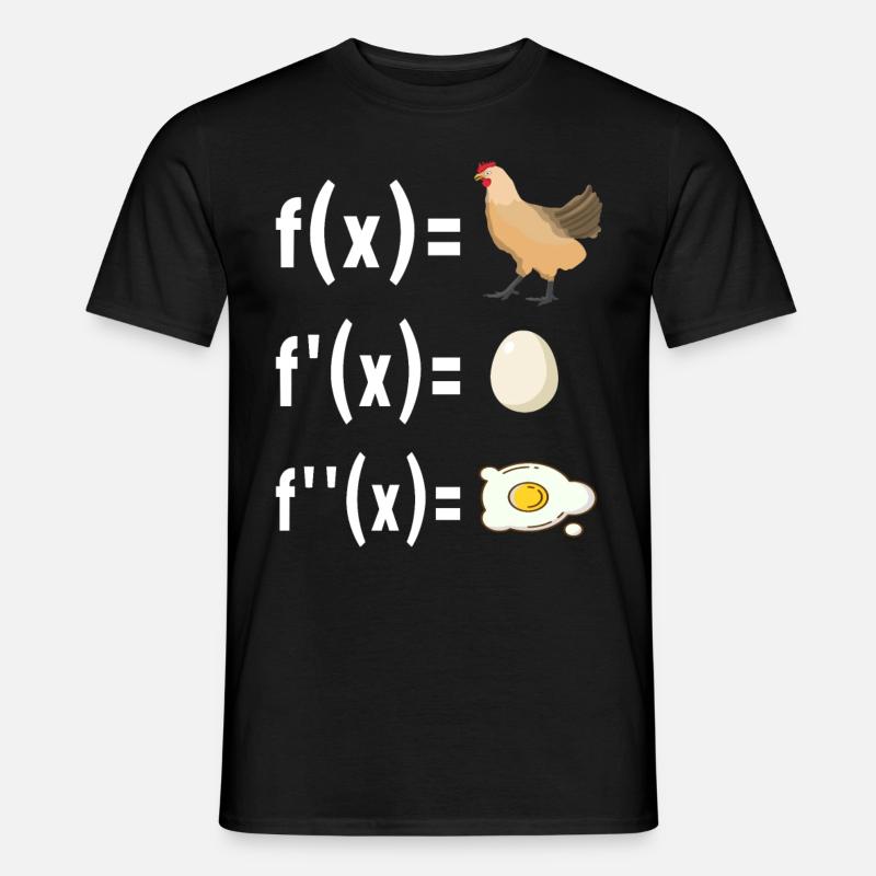 Mathe Mathelehrer - Männer T-Shirt - Schwarz