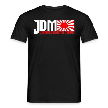 JDM Motorsport Auto Tuning Automotive - Männer T-Shirt - Schwarz - Vorne - AI Model Male 178 light (178cm)
