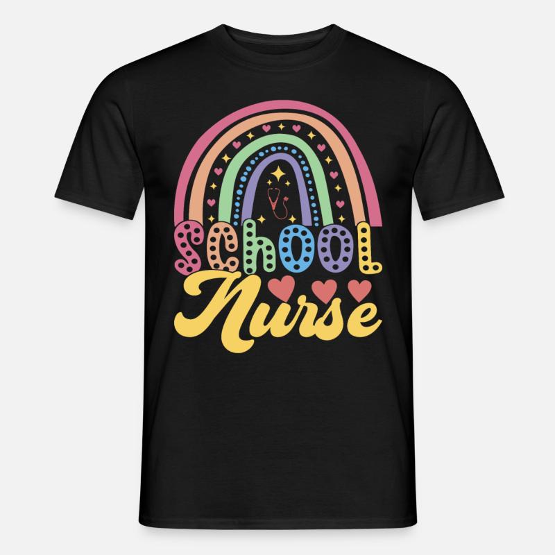 Krankenschwester Pflegekraft - Männer T-Shirt - Schwarz