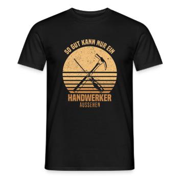 Artisan - T-shirt homme - noir - Devant - AI Model Male 178 light (178cm)
