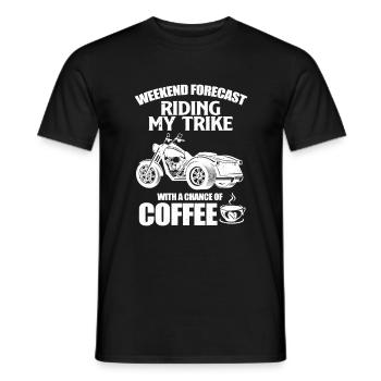 Café Trike - T-shirt homme - noir - Devant - AI Model Male 178 light (178cm)