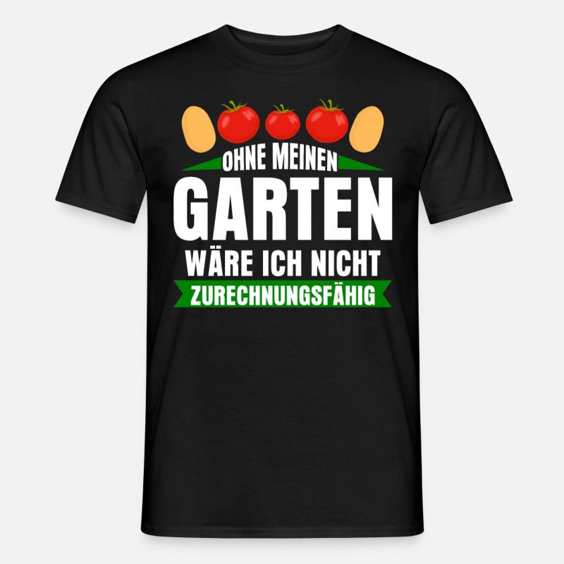 Galabauer Garten Galabau Gärtner - Männer T-Shirt - Schwarz