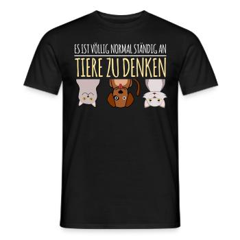 Tierarzt Tierärztin Veterinär - Männer T-Shirt - Schwarz - Vorne - AI Model Male 178 light (178cm)