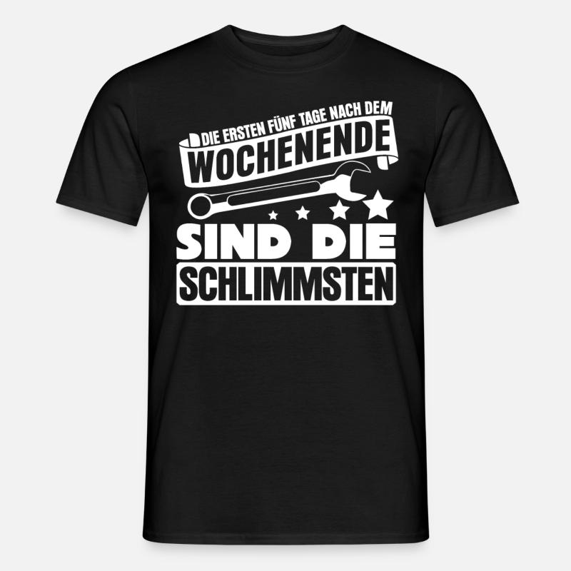 Handwerker Handwerk - Männer T-Shirt - Schwarz