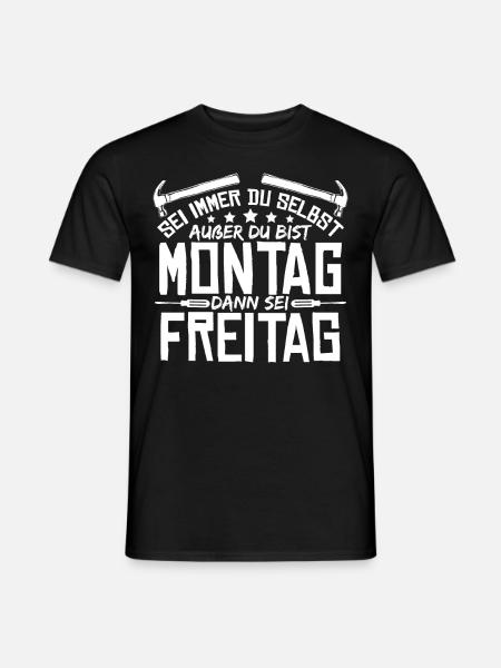 Handwerker Werkstatt Handwerk - Männer T-Shirt - Schwarz