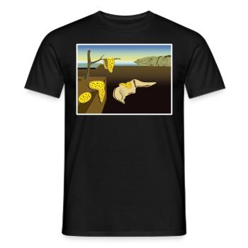 Pizza Pizza Maker Pizzaria - Men's T-Shirt - black - Front - AI Model Male 178 light (178cm)