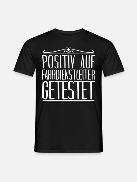 Fahrdienstleiter - Männer T-Shirt - Schwarz