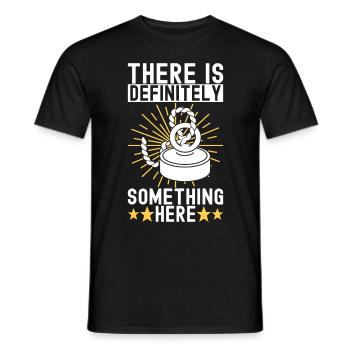 Magnet Fischer Magnet Pêche - T-shirt homme - noir - Devant - AI Model Male 178 light (178cm)