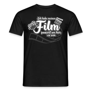 Kinofilme Kino Heimkino Filme Filmabend - Männer T-Shirt - Schwarz - Vorne - AI Model Male 178 light (178cm)