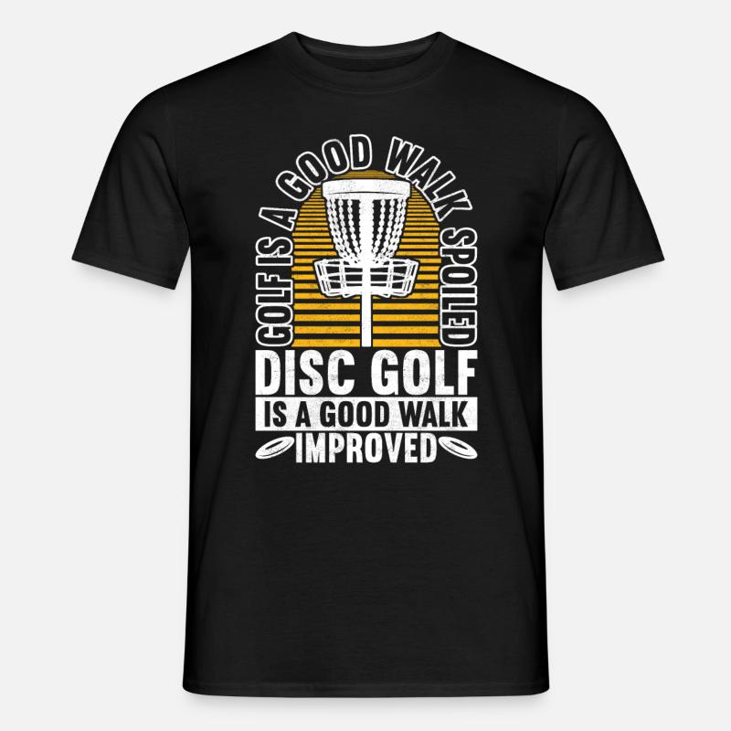 Disc Golf Disc Golfer - Men's T-shirt - black
