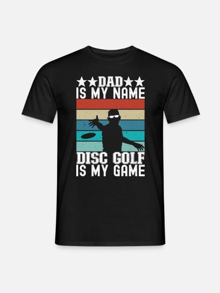 Disc Golf Disc Golfer - Men's T-Shirt - black