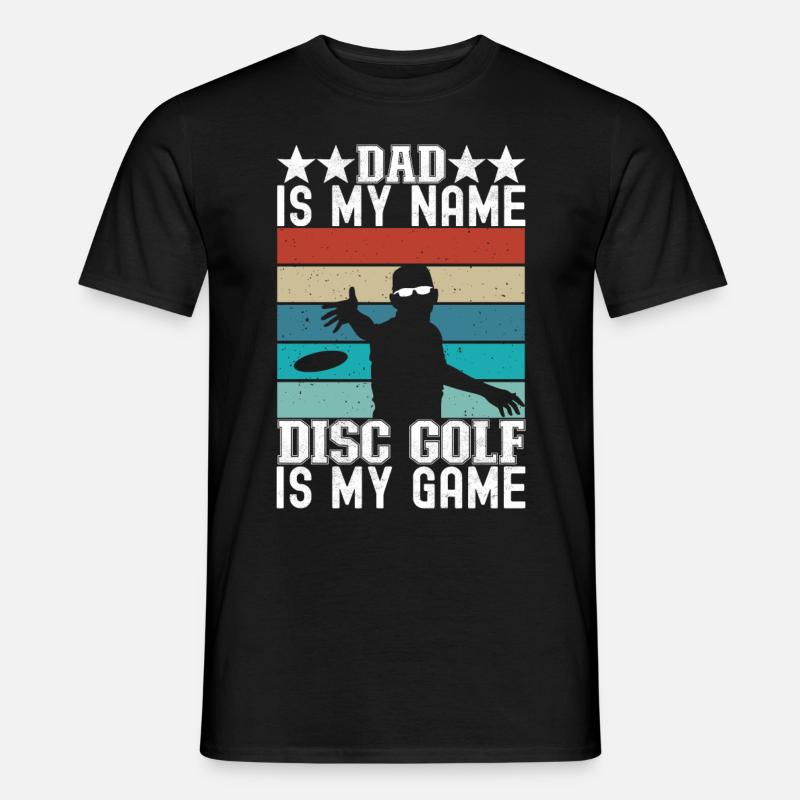 Disc Golf Disc Golfer - Men's T-shirt - black
