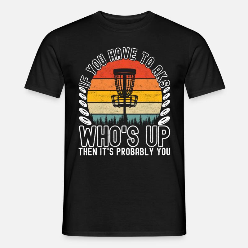 Disc Golf Disc Golfer - Men's T-shirt - black