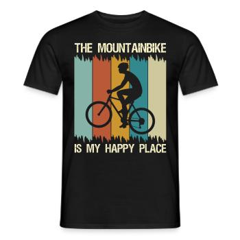 VTT VTT - T-shirt homme - noir - Devant - AI Model Male 178 light (178cm)