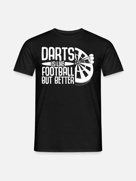 Fléchettes Dartboard Dart - T-shirt homme - noir