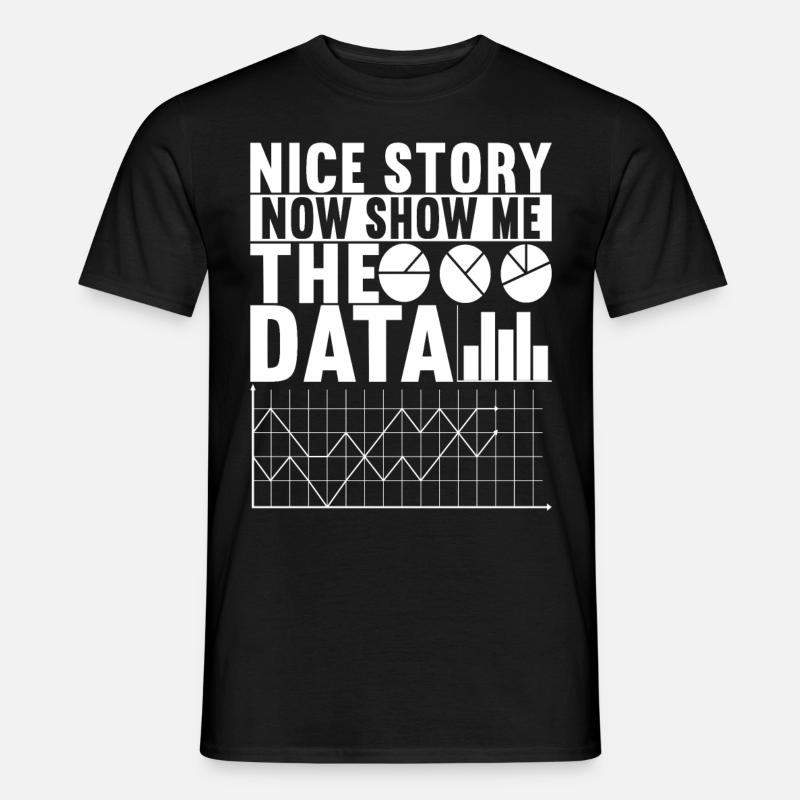 Data Scientist Data Analyst - Men's T-Shirt - black