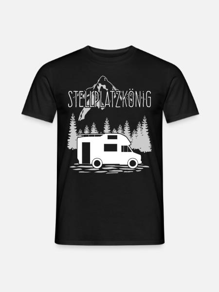 Wohnmobil Camper Camping Wohnmobile - Männer T-Shirt - Schwarz