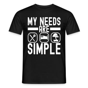 Bonsaï Bonsaï - T-shirt homme - noir - Devant - AI Model Male 178 light (178cm)
