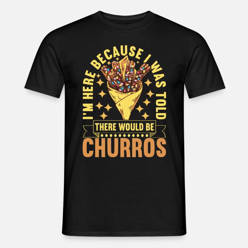 Churros - Männer T-Shirt - Schwarz