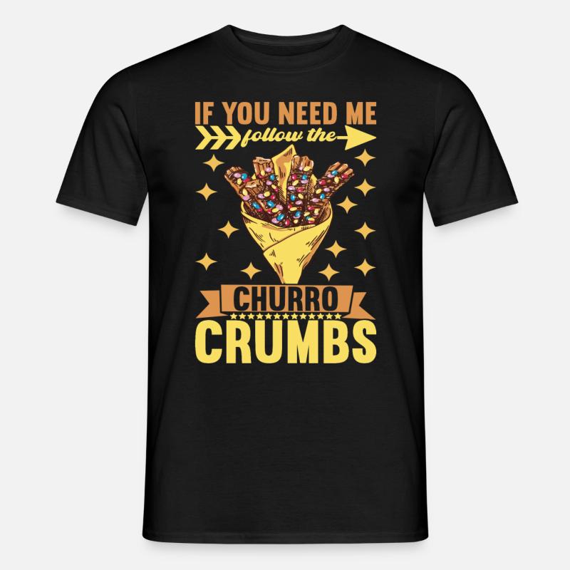 Churros - Männer T-Shirt - Schwarz