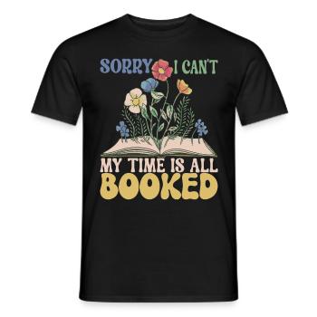 Lire des livres Rat de bibliothèque - T-shirt homme - noir - Devant - AI Model Male 178 light (178cm)