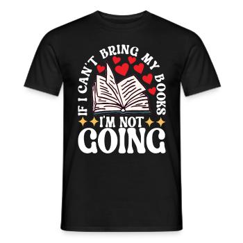 Lire des livres Rat de bibliothèque - T-shirt homme - noir - Devant - AI Model Male 178 light (178cm)